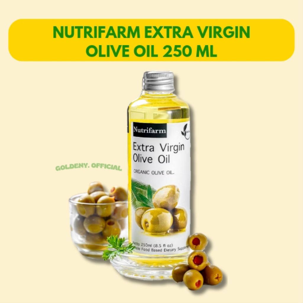

NUTRIFARM EXSTRA VIRGIN OLIVE OIL 250ML | MINYAK ZAITUN