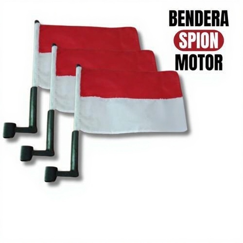 Bendera meja,motor merah putih bendera motor/mobil