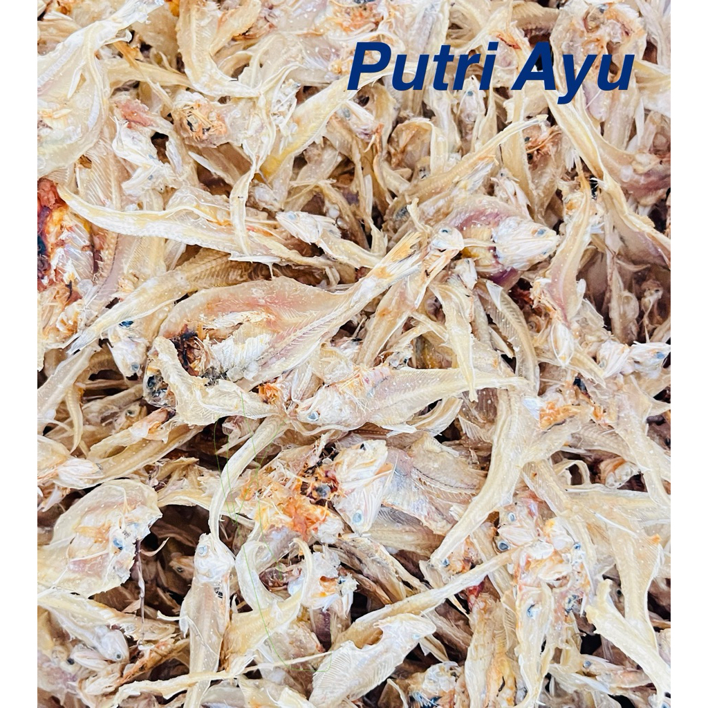 

IKAN ASIN TAWAR PUTRI AYU NO PENGAWET 50 gr