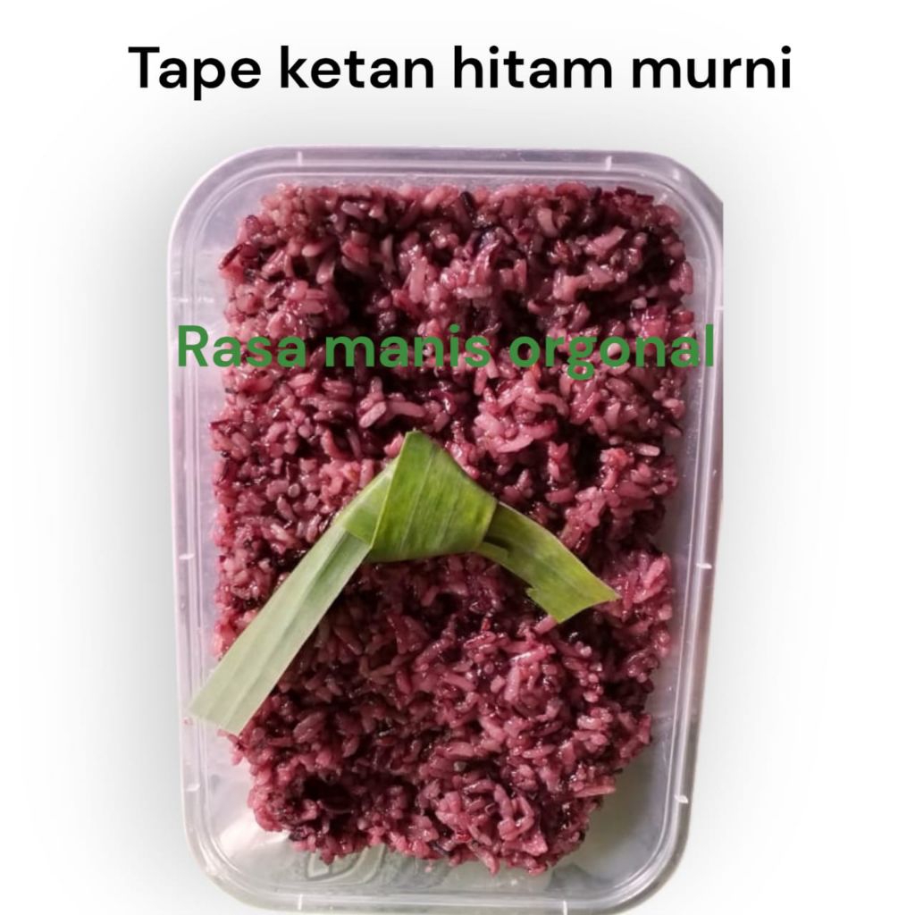 

tape ketan hitam murni kualitas permium 500g
