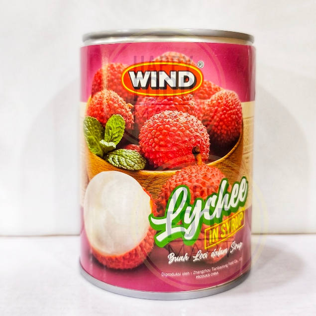 [HALAL] WIND LYCHEE IN SYRUP 565 GRAM/BUAH LECI KALENG/LECI SIRUP/LYCHEES/KELENGKENG/LENGKENG