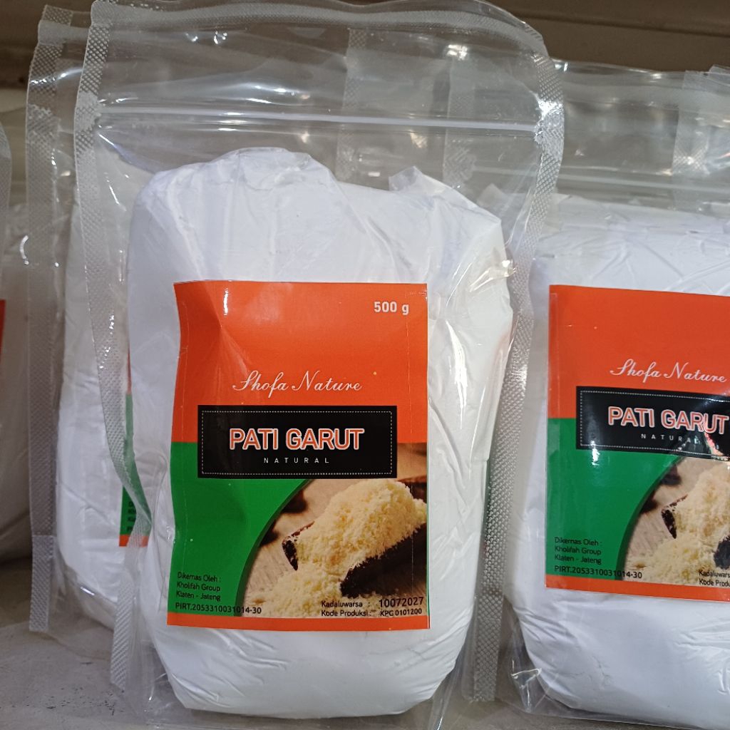 

Tepung garut original 500gr / angkrik obat maag alami