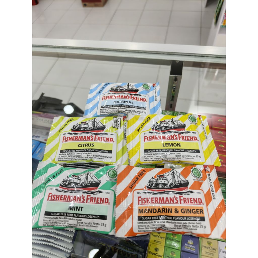 

Fisherman's / Permen pelega tenggorokan