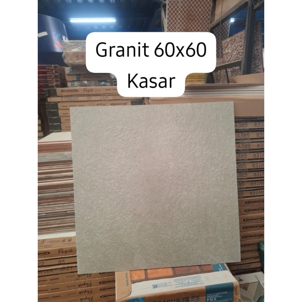 Granit Lantai Kasar (matt) 60x60 Stone White