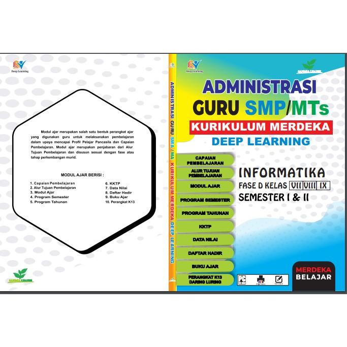 

MODUL AJAR SMP/MTs INFORMATIKA FASE D ( KELAS 9 ) KURIKULUM MERDEKA DEEP LEARNING