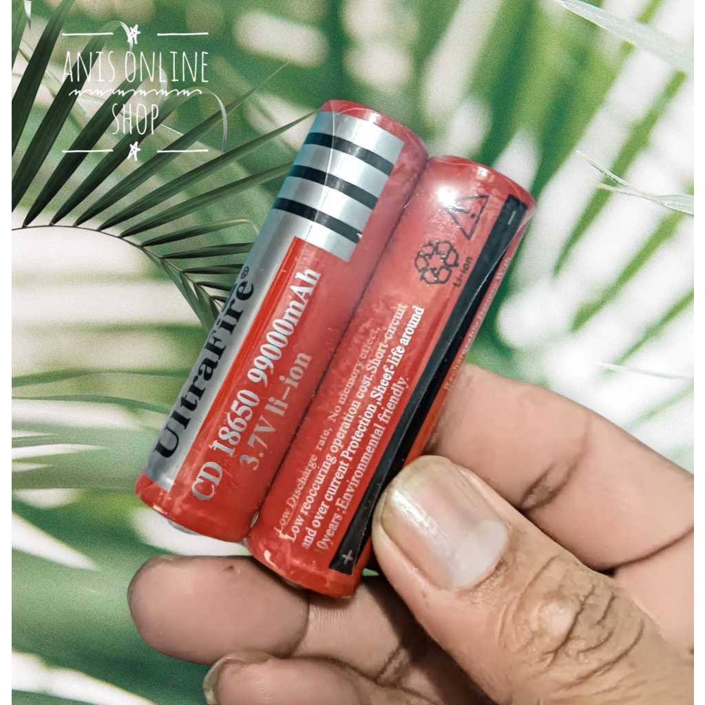Baterai Ultrafire 18650 99000mah Baterai Ultrafire 3.7V li-ion