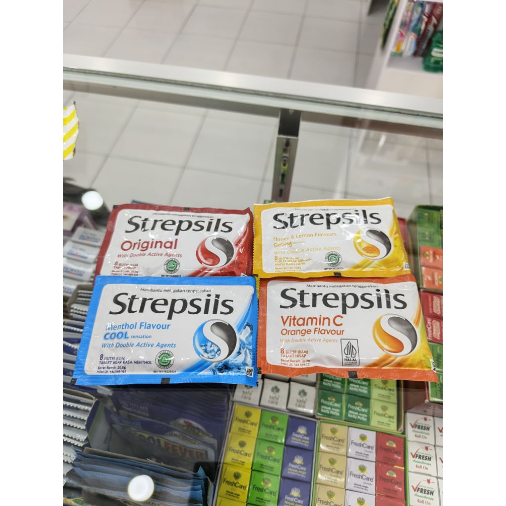 

Strepsils / Permen untuk melegakan tenggorokan
