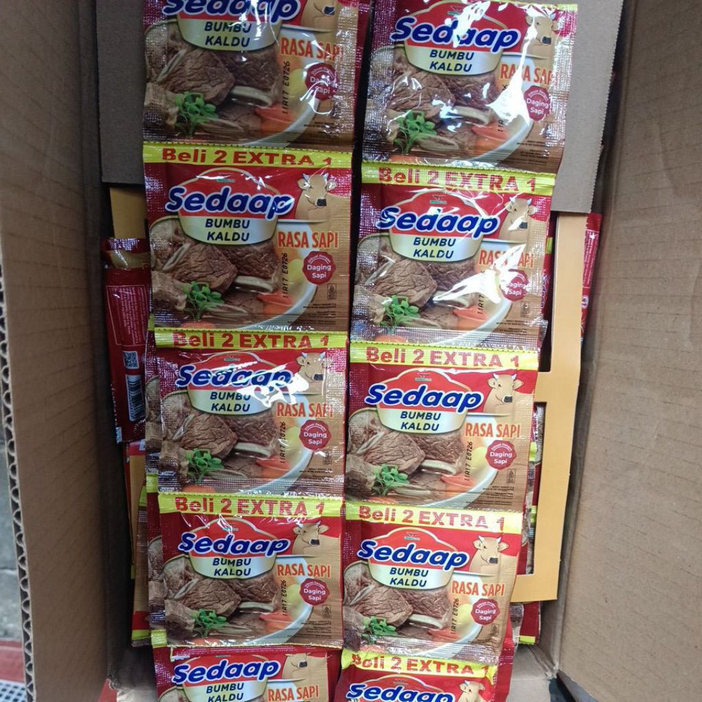 

Masako sedap isi 18pcs, bumbu kaldu sapi