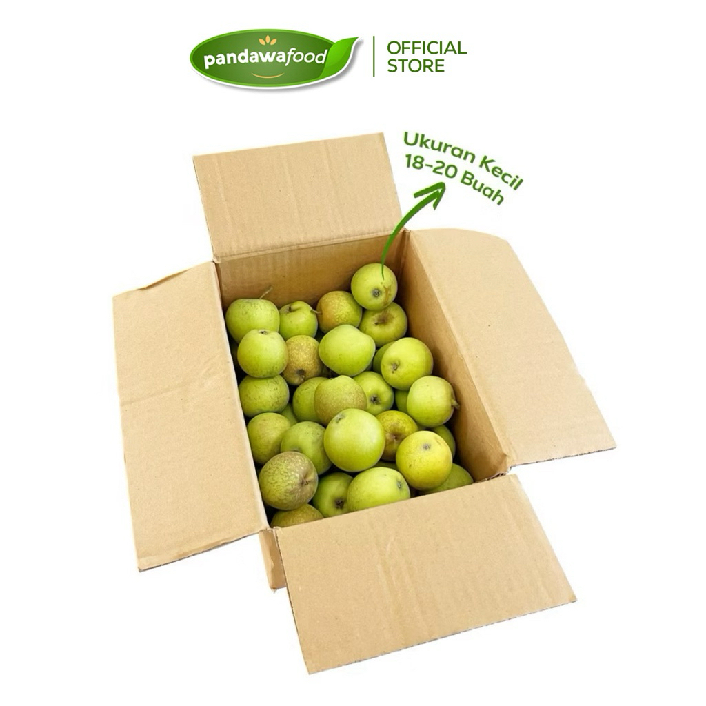 

HARGA HEMAT! Apel Manalagi Malang Ukuran Kecil 18-20 Buah / Apel Manalagi Hijau Manis