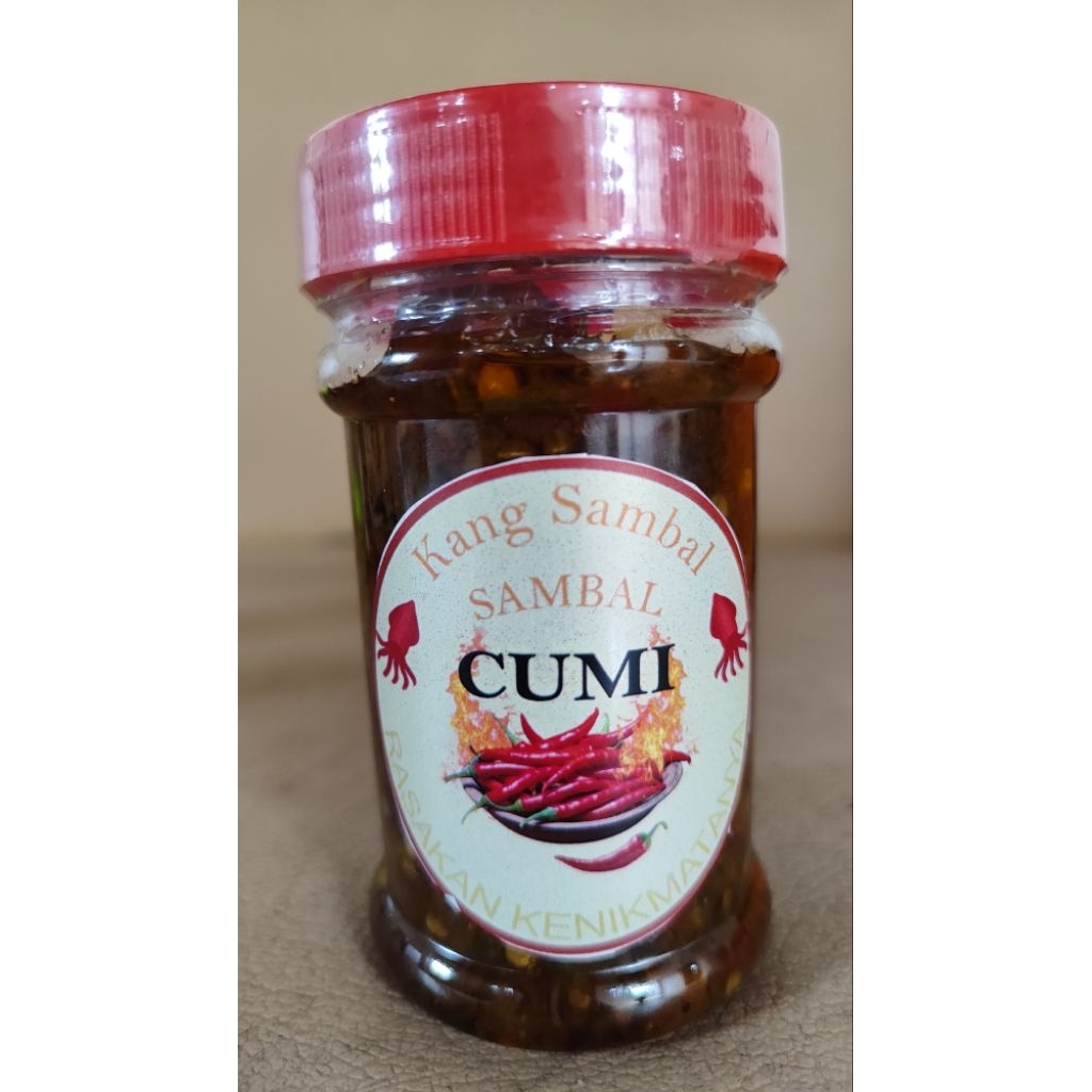 

Sambal Cumi homemade