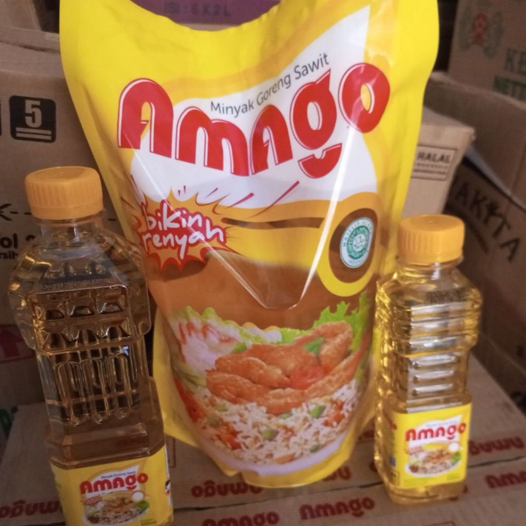 

Minyak Goreng Amago Kemasan Botol 250ml 500ml dan Kemasan Pouch 2 Liter