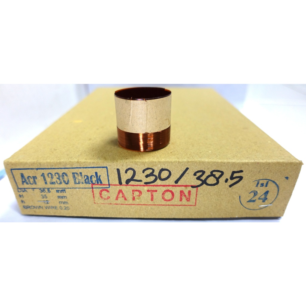 Spull Spool Speaker ACR Black 1230 Diameter Spool 38.5 mm