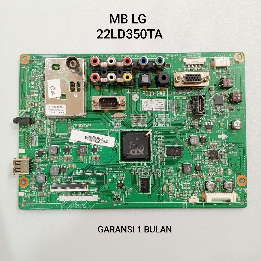MB LG 22LD350TA - MAINBOARD - MOTHERBOARD - MOBO - MODUL - MESIN TV LED LG 22LD450TA