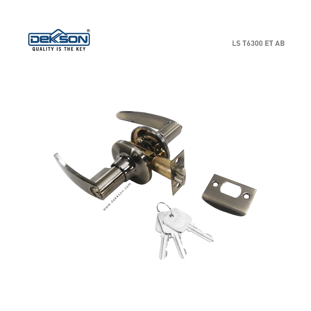 Handle Kamar Mandi Dekson LS T6300 ET Dekkson Handle Pintu Knob Toilet Dekson LS T6300 ET Leverset D