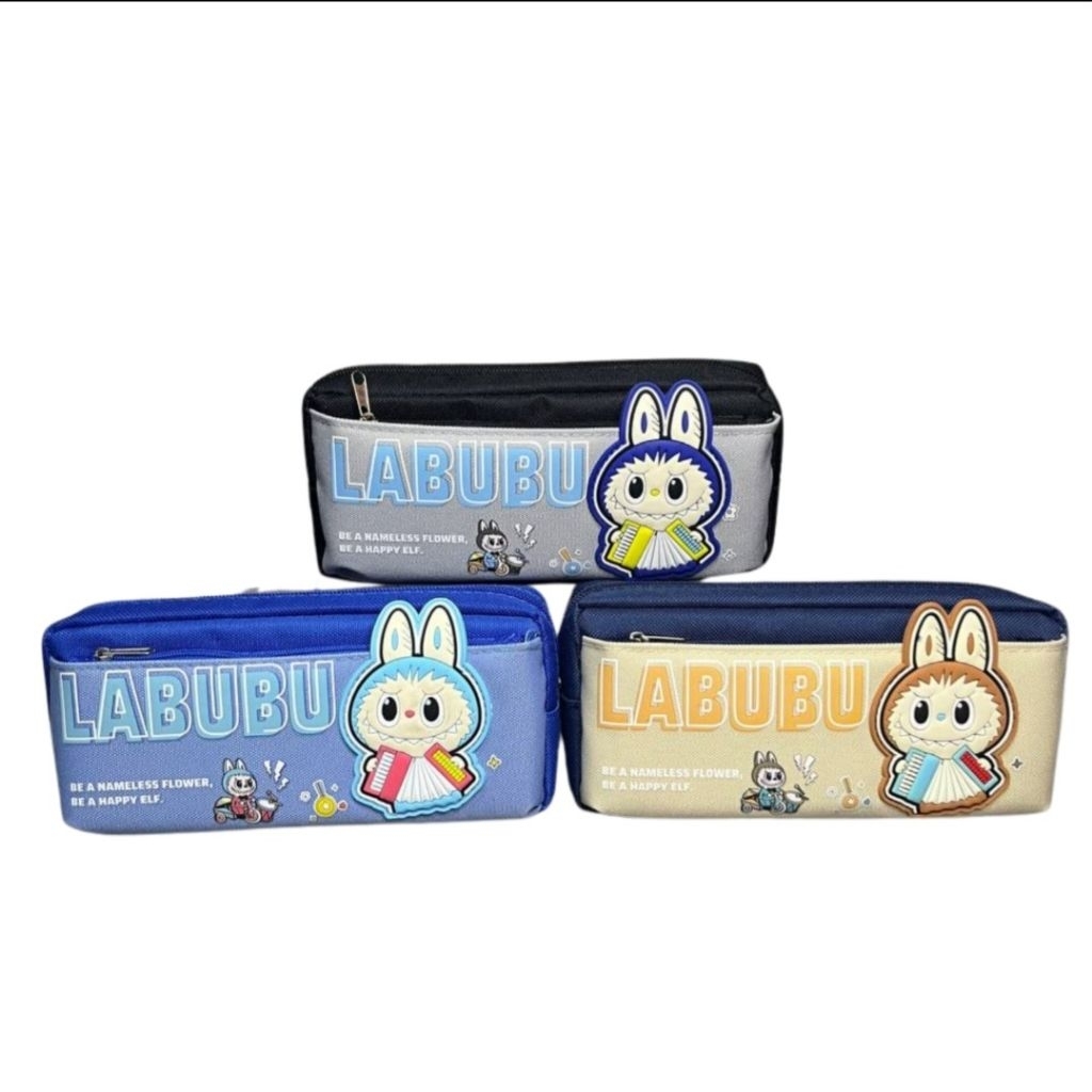 

Kotak pensil / Tempat Pensil anak-anak ukuran JUMBO karakter labubu lucu untuk sekolah bahan tebal KL-51607