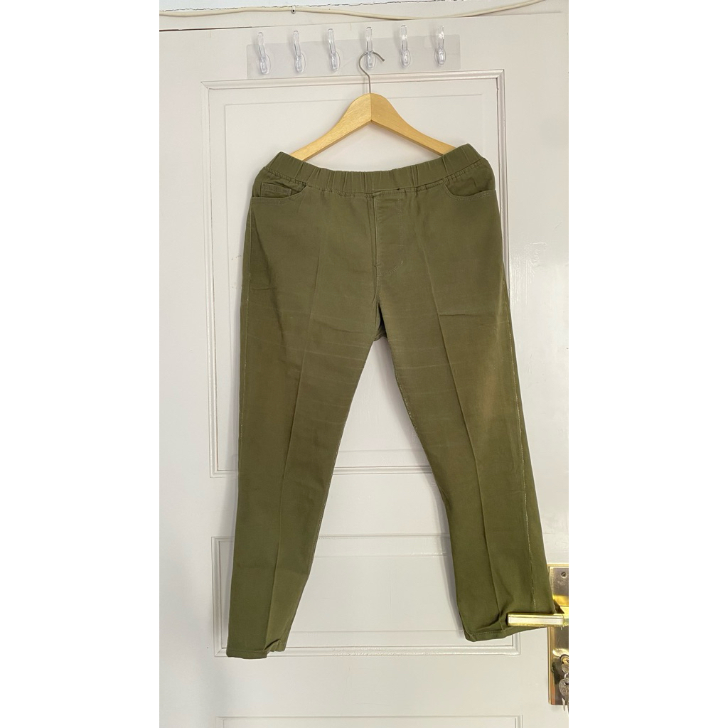 [PRELOVED] Celana Wanita Baggy Pants Jumbo / Celana Panjang Wanita Bahan Katun stretch Melar