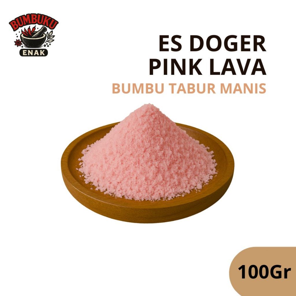 

Bumbu Tabur Manis Rasa Es Doger Pink Lava 100gr – Rasa Manis Legit, Cocok untuk Topping Camilan & Minuman Kekinian