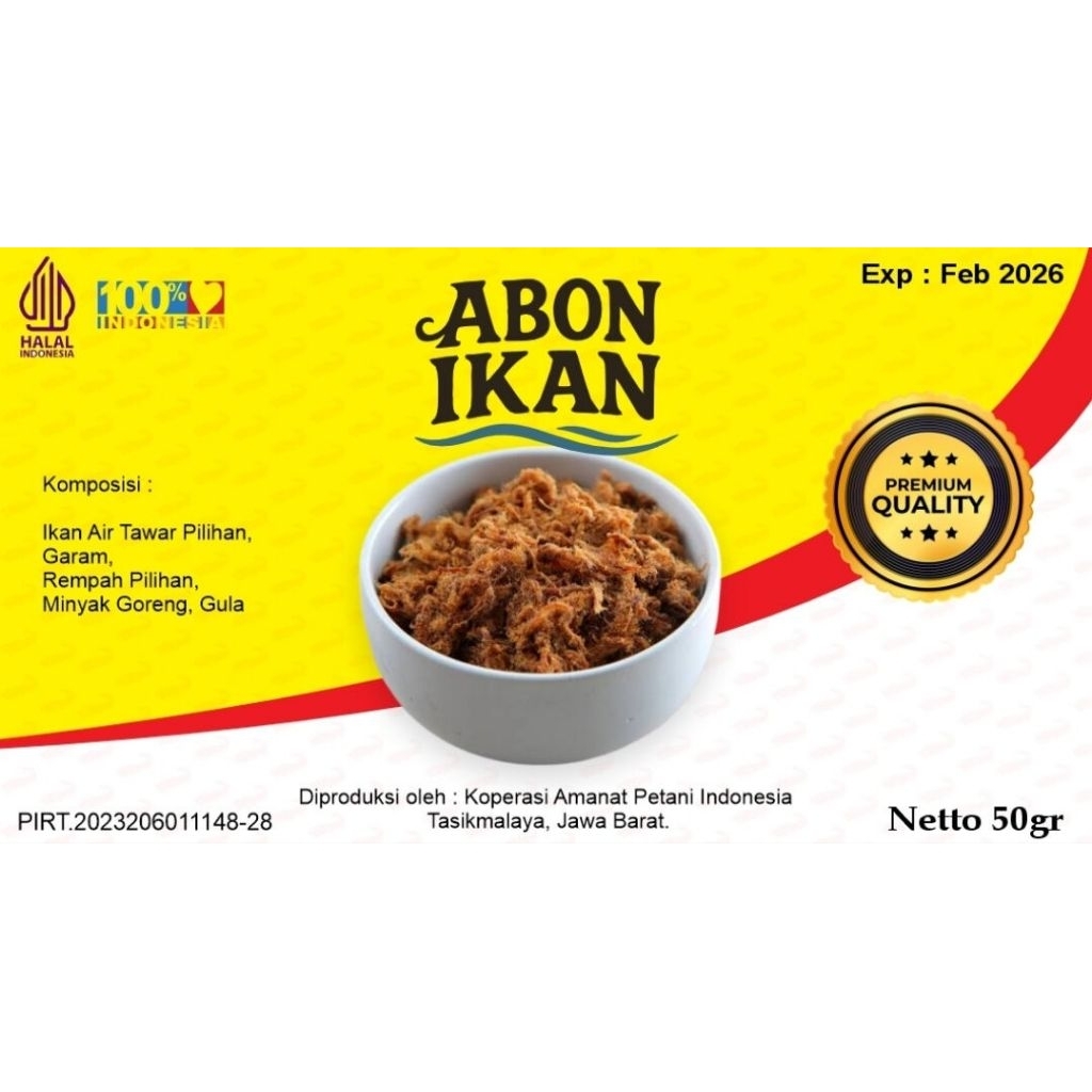 

Azfah Kitchen Abon Ikan Tasikmalaya Asli Ikan lele bersih fresh hasil budidaya sendiri Ala Resto Halal Sehat dan Higienis