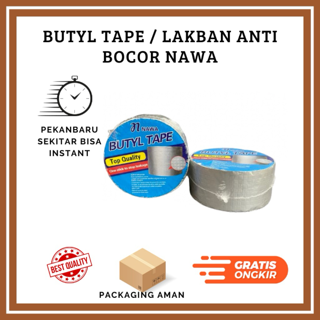 LAKBAN NAWA WATERPROFF- LAKBAN ANTI BOCOR NAWA - LAKBAN ANTI AIR - KUALITAS PREMIUM - KUALITAS PREMI