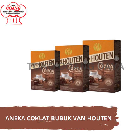 

VANHOUTEN COCOA POWDER 40GR/80GR/160GR / Van Houten Cocoa Powder