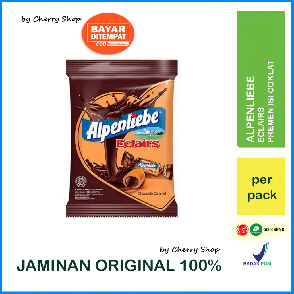 

Alpenliebe Eclairs Choco Pak Isi 40 By Cherry Shop