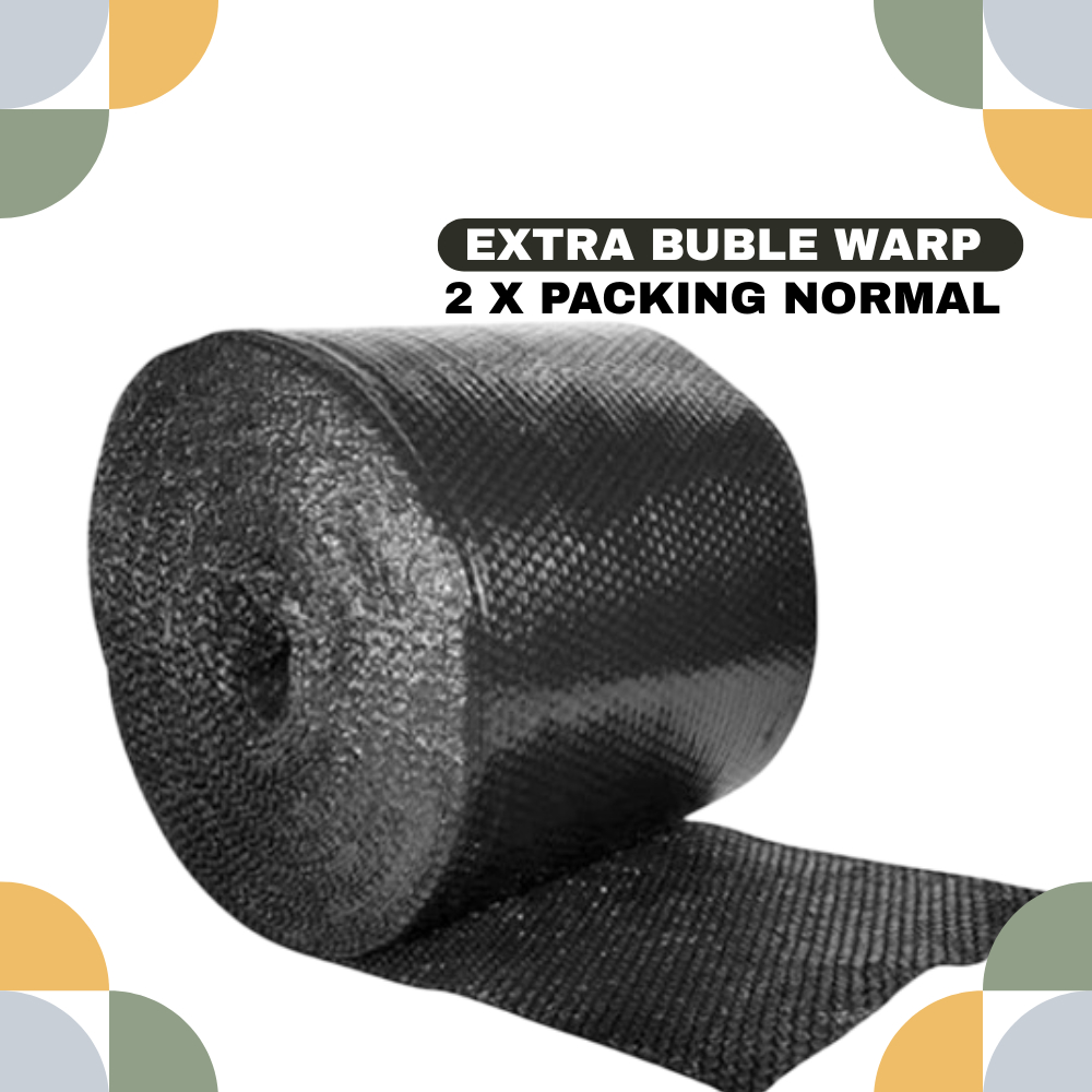 

Extra Bubble Wrap 2X Paking Normal - Tambahan Untuk Paking Barang PO