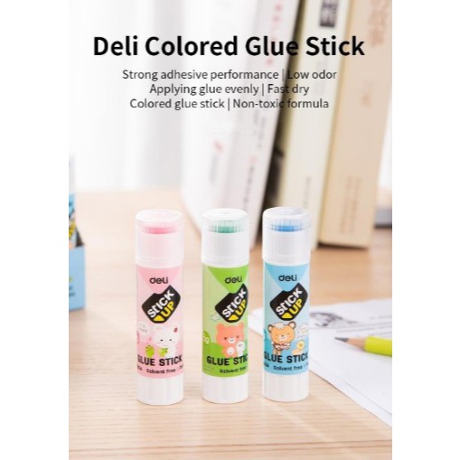 

Glue stick lem stik lem kertas DELI lem anak sekolah lem batang