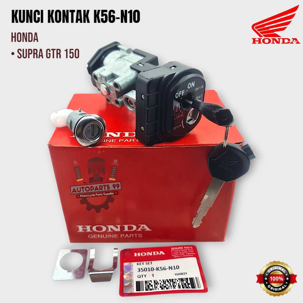 Kunci Kontak Honda Supra GTR 150 Oiginal Keyset Supra GTR 150 Kunci Kontak K56-N10