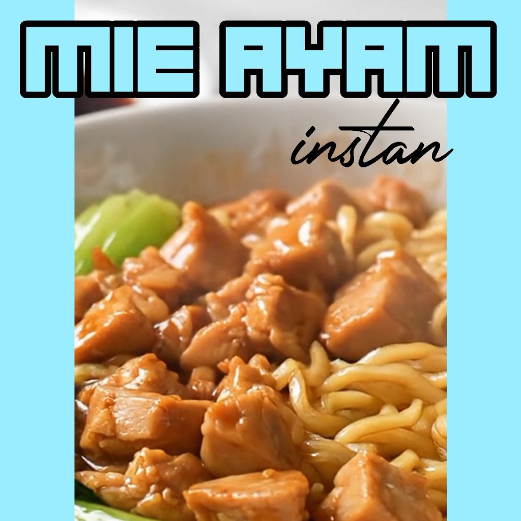 

Mie Ayam instan rempah ceuceu