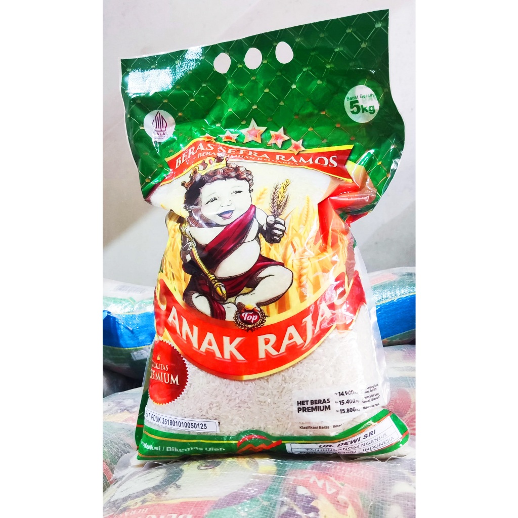 

Beras Putih Cap Anak Raja 5 kg