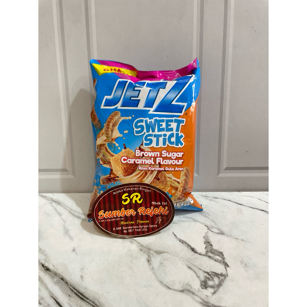 

JETZ SWEET STICK RASA BROWN SUGAR CARAMEL ISI 65 gram