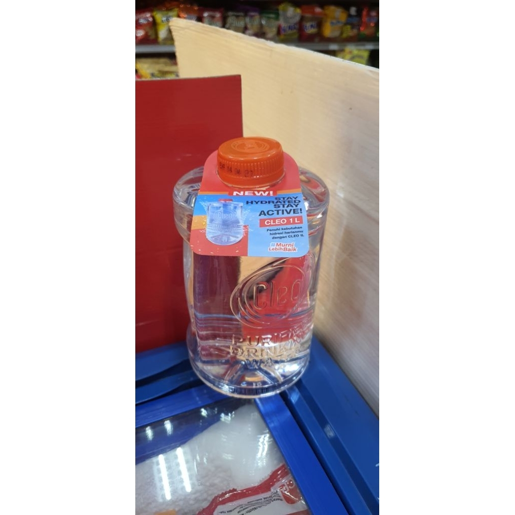 

Cleo 1L Air Minum Mineral Purified Drinking Water