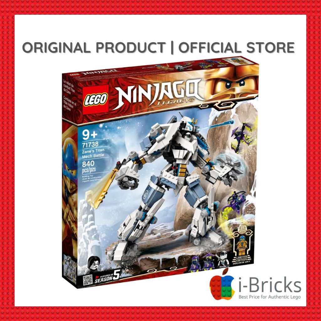 LEGO Ninjago 71738 Zane Titan  Mech Battle