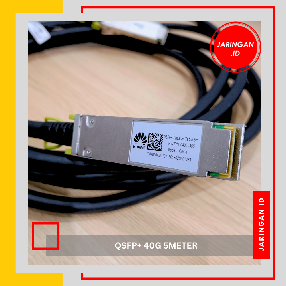 Huawei QSFP+ 40G DAC CU5M QSFP+ To QSFP+ Passive Cable