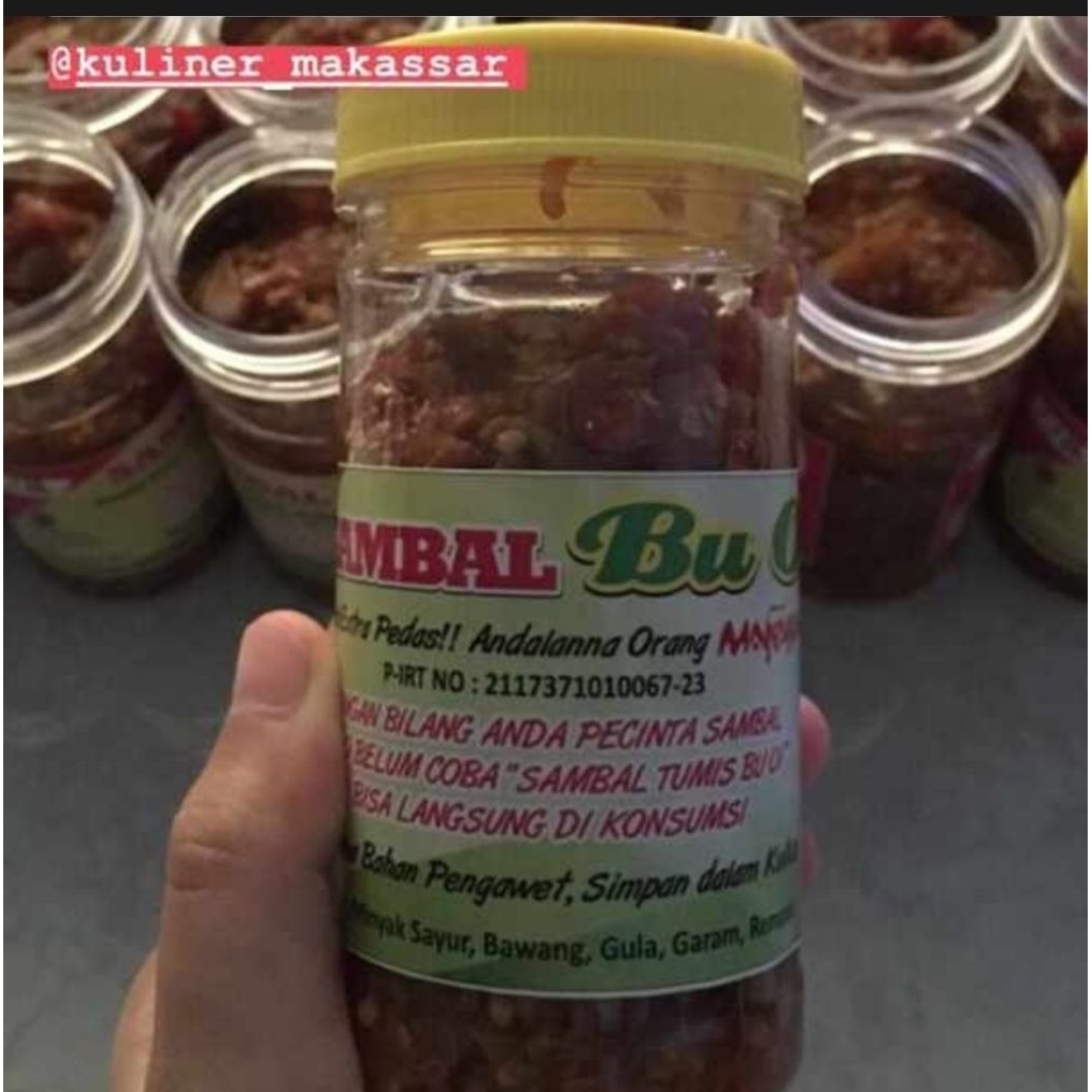 

sambal tumis bu oi