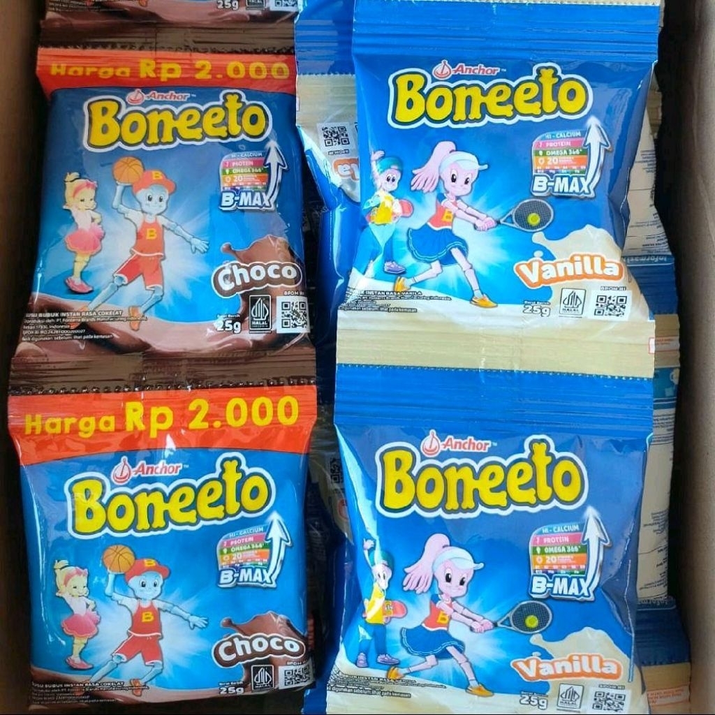 

Boneeto Susu Renteng Isi 10 Cokelat Vanilla Berkualitas Tinggi Untuk Nutrisi Anak Tumbuh Kembang