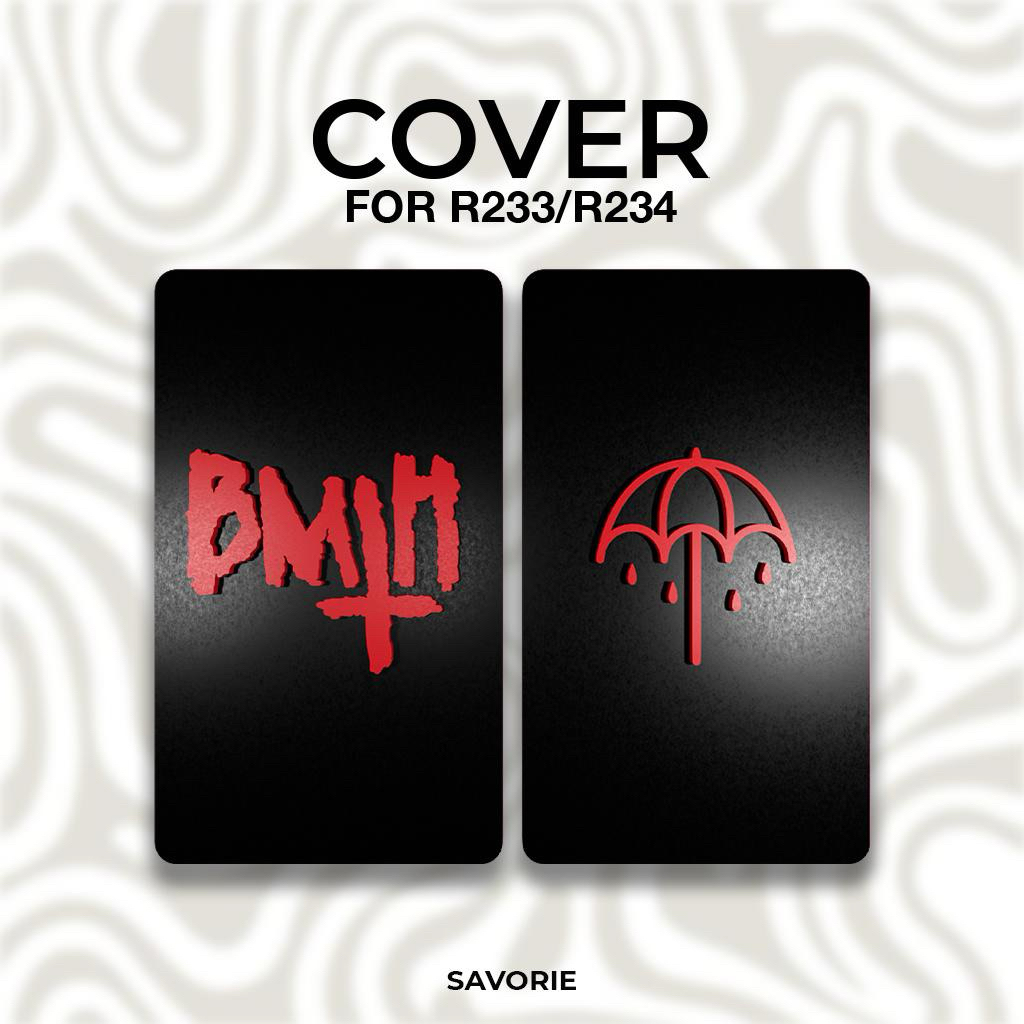 BMTH BLACK RED R233/R234 CASE 3D PRINT MAGNETIC