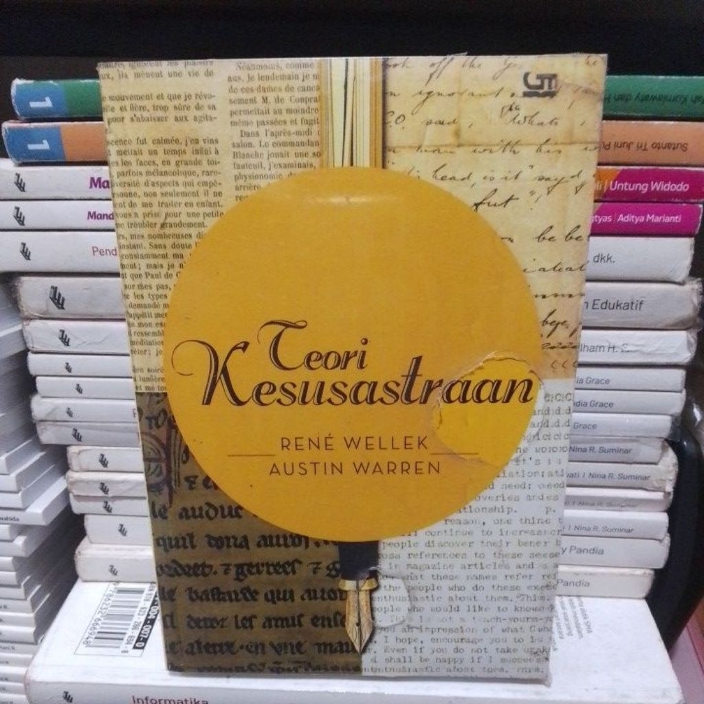 teori kesusastraan Rene welek