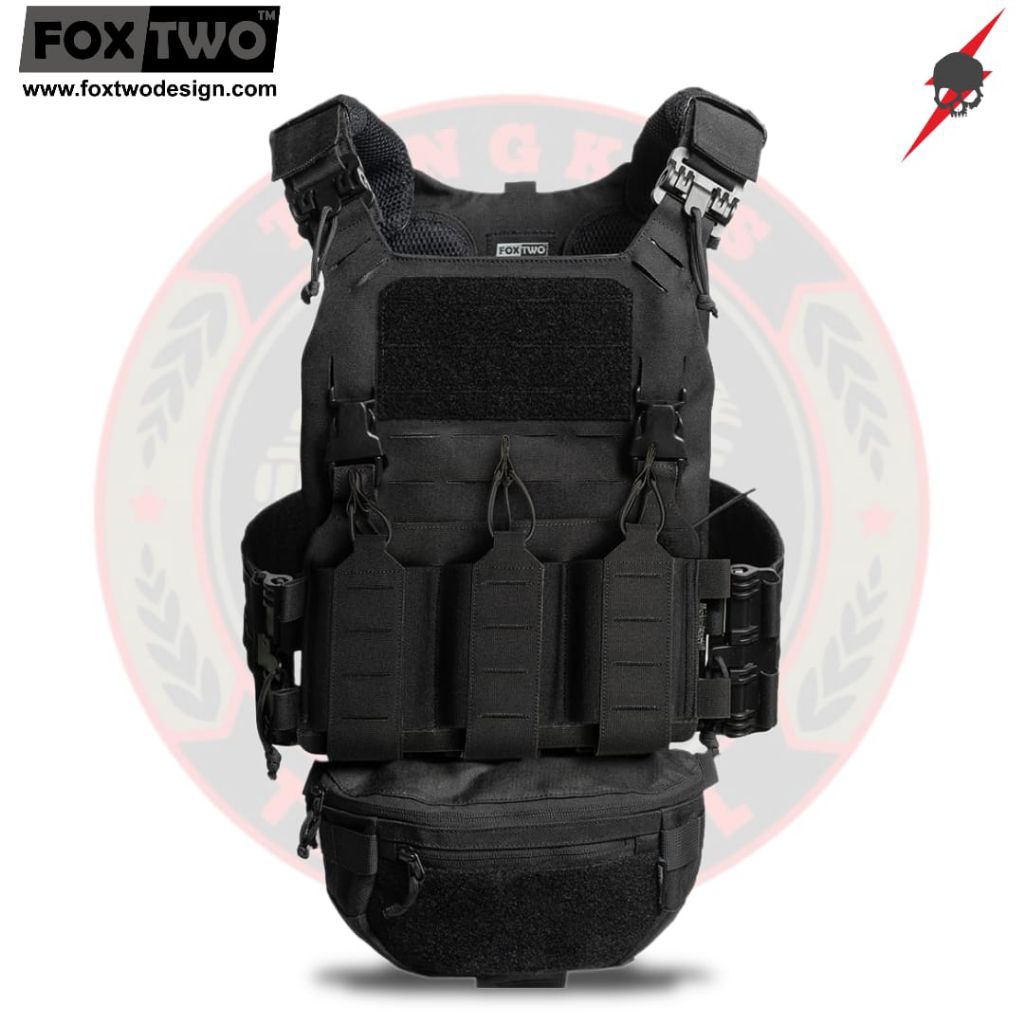 FOX TWO - PLATE CARRIER GEN III HITAM