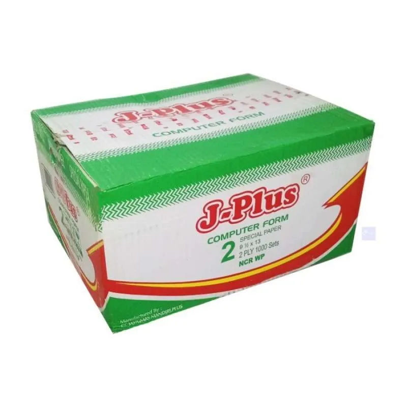 

KERTAS KOMPUTER CONTINUOUS FORM 2 PLY 9,5`X11 J-PLUS