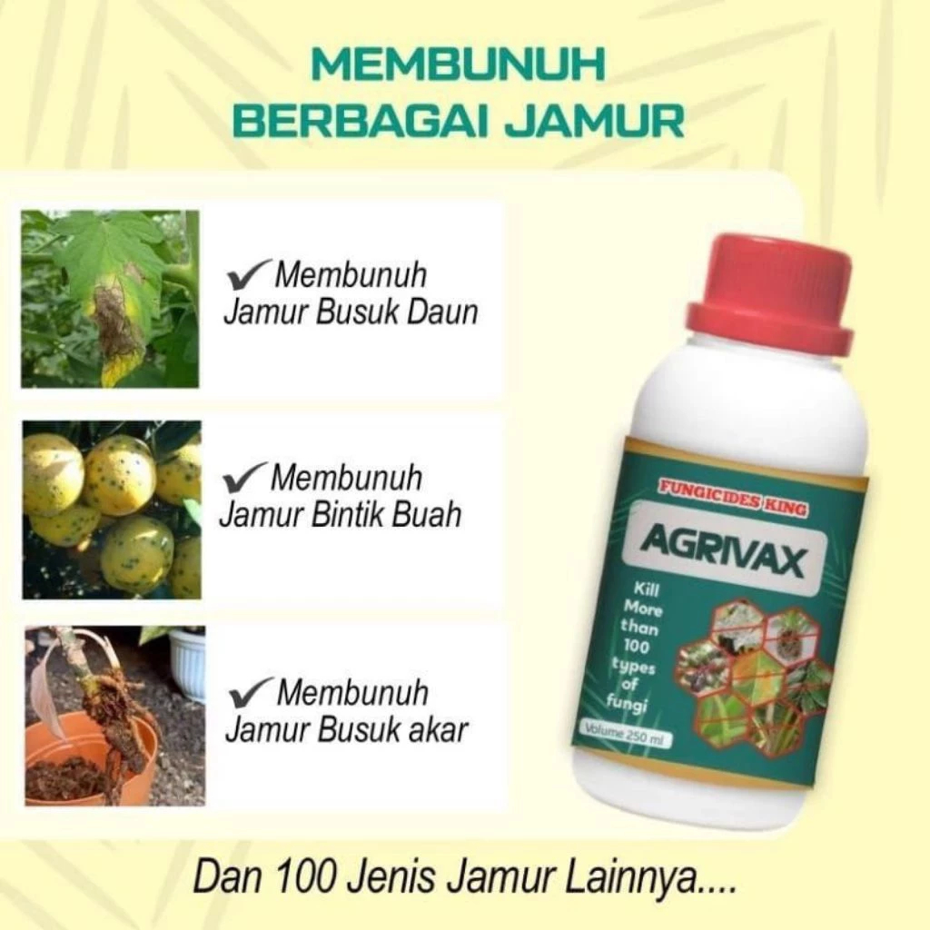 Paling Ampuh Beli 3 Gratis 1 Agrivax Fungicides King / Agrivax Fungsida Agrivax