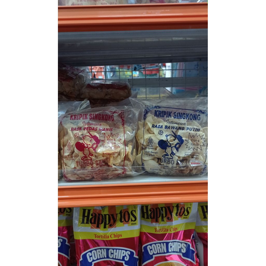 

Keripik singkong Turbo sakti 130 Gram