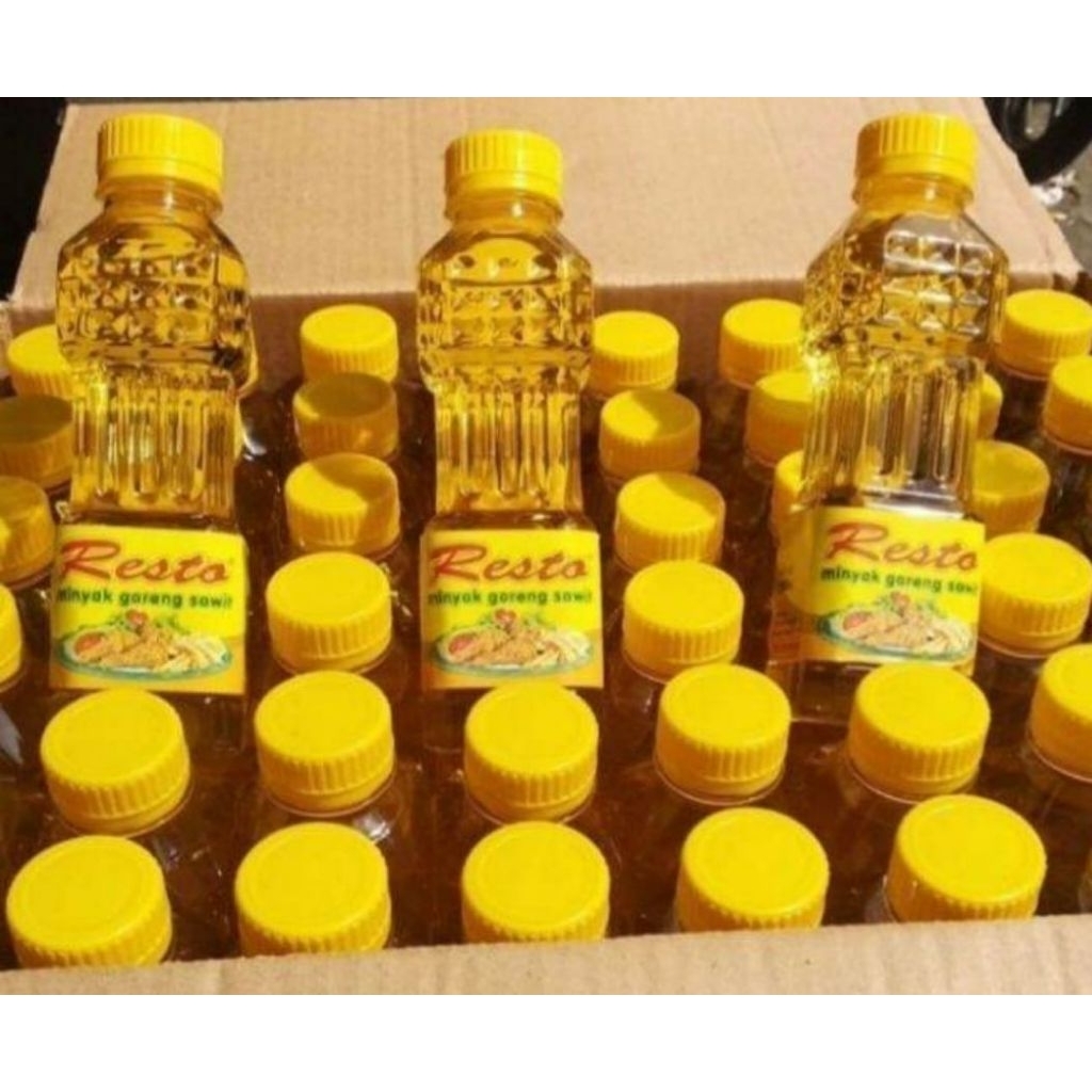 ISI 12 BOTOL MINYAK GORENG RESTO OIL 250ML MINYAK KELAPA SAWIT MURAH