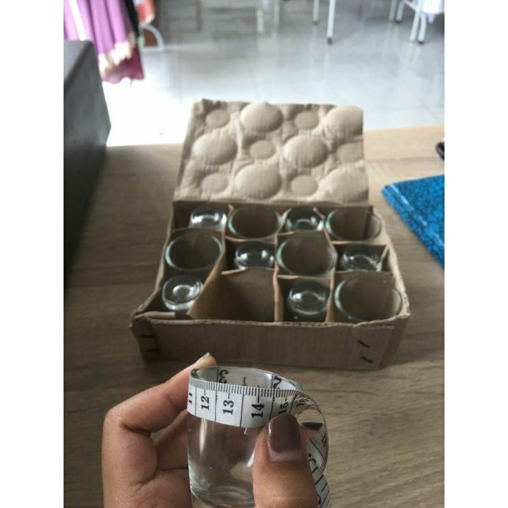 [GRATIS PACKING BUBBLE+DUS] GELAS SLOKI ISI 12 PCS GELAS MINI GELAS ZAMZAM GELAS AIR ZAM ZAM GELAS M