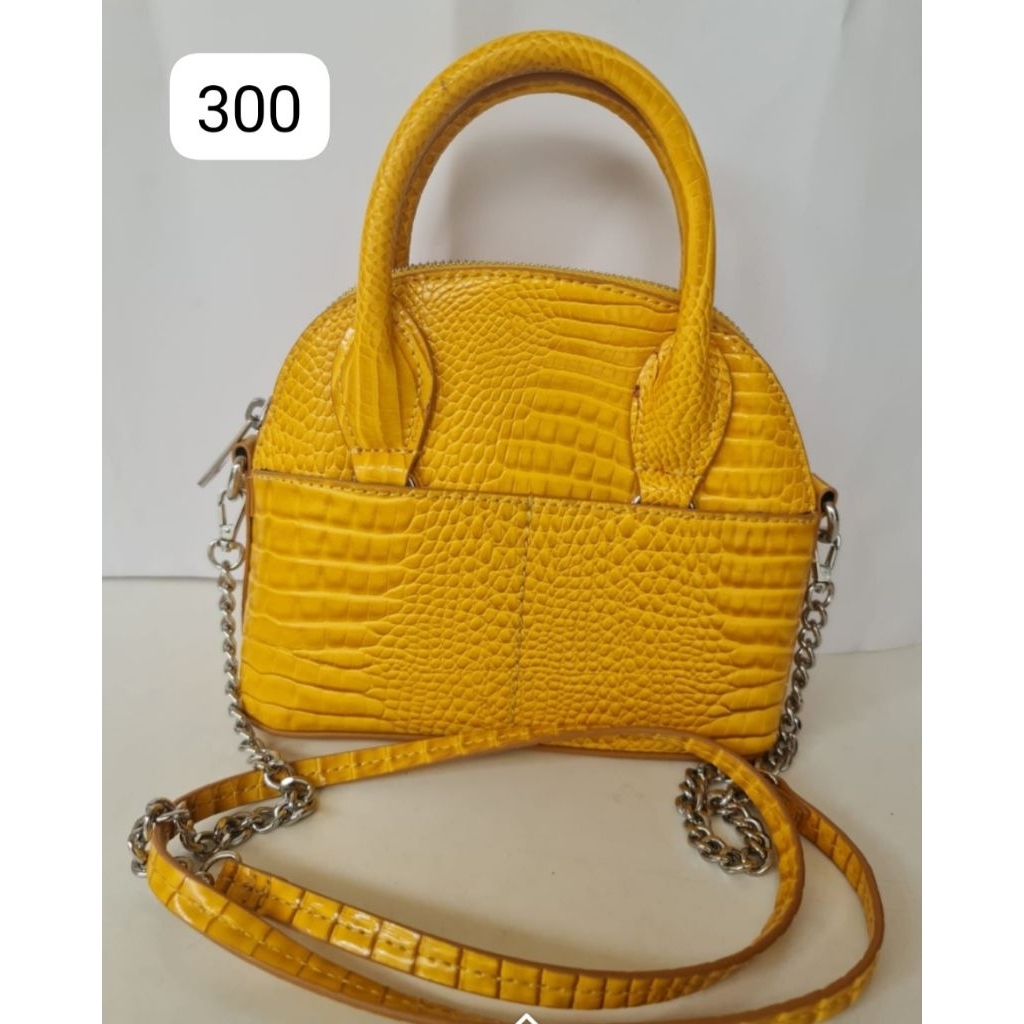Tas wanita cantik yang suka warna kuning