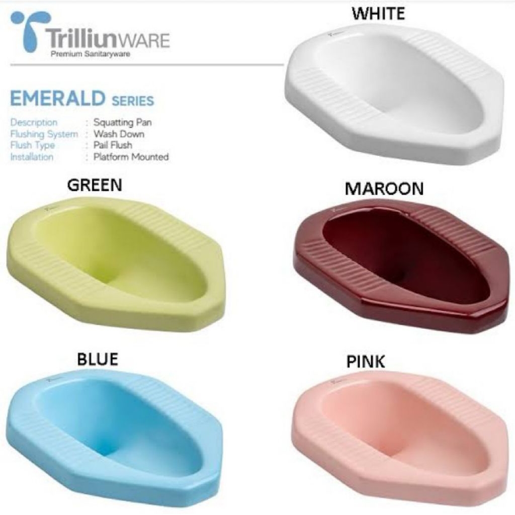 KLOSSET JONGKOK TRILLIUN WARE Emerald series