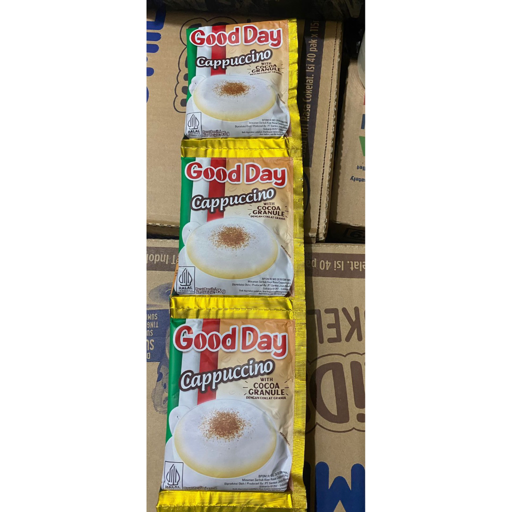 

GOOD DAY Capocino 1 renteng isi 12pcs