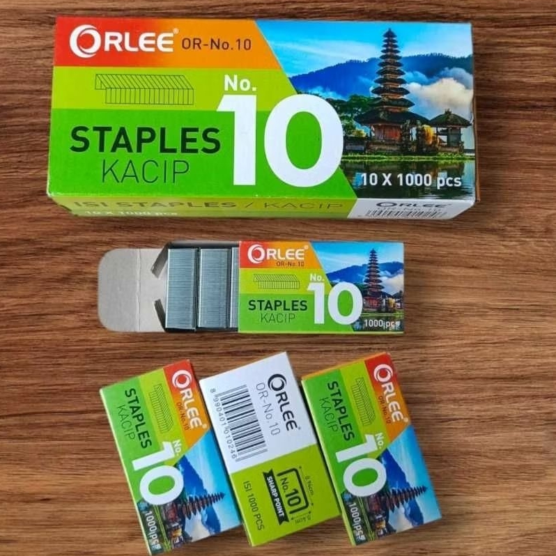 

1 PACK KECIL ISI 1000 STAPLES HD-10