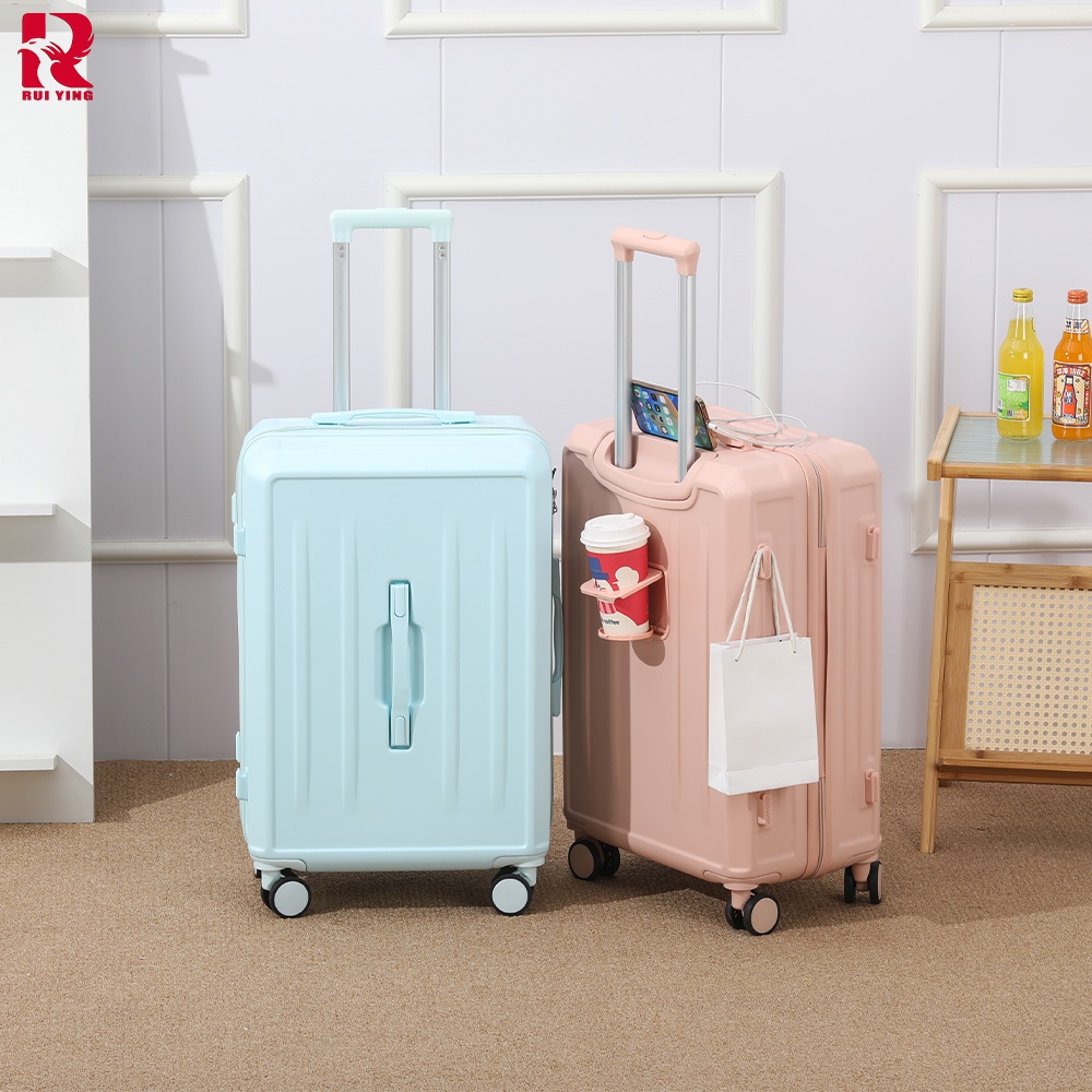 Ready Stock RuiYing koper Promo Koper tas koper traveling A608 Koper Polo Vienna Koper Fiber Ukuran