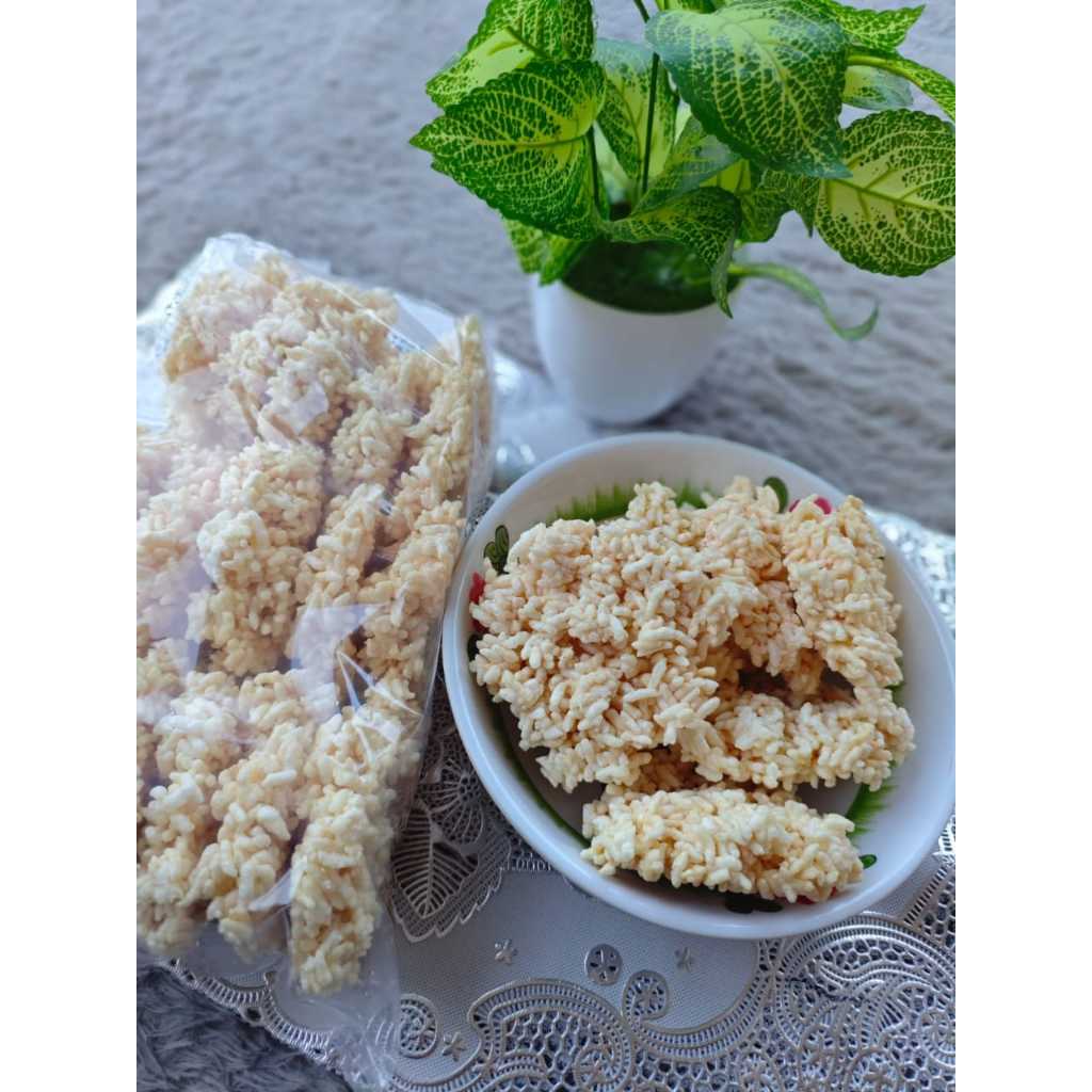 

Rengginang Ketan Putih 250gr Original Bawang MATANG